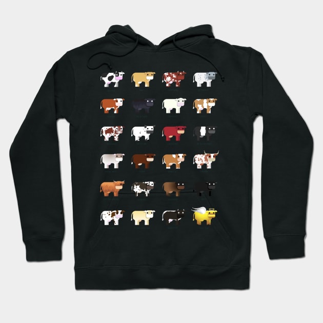 Bovine Variety Hoodie by Kalepanic